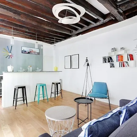 Charming Apartment-saintonge Párizs